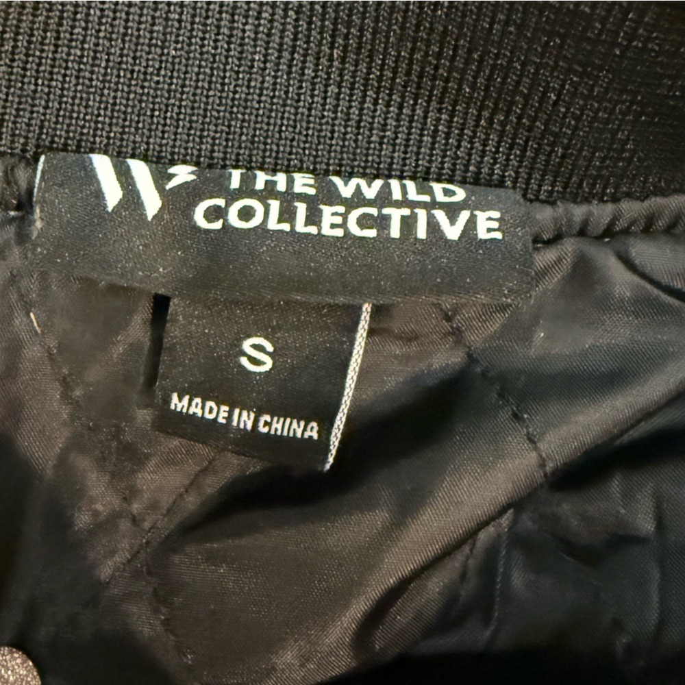 The Wild collective Buffalo Bills one family NFL camo bomber jacket full zip - Picture 15 of 15